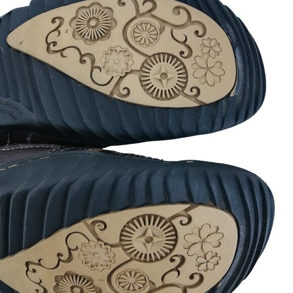 JBU Forest Mary Jane Terrain Brown Sandals Size 7.5 Vegan Leather Closed Toe - Picture 9 of 11